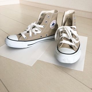 コンバース(CONVERSE)の▽ converse ベージュ △(スニーカー)