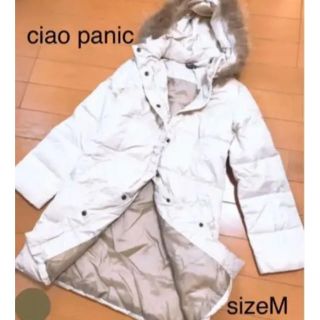 チャオパニック(Ciaopanic)の新品❤︎Ciaopanicチャオパニックないブランドロングダウン白Ｍ(ダウンコート)