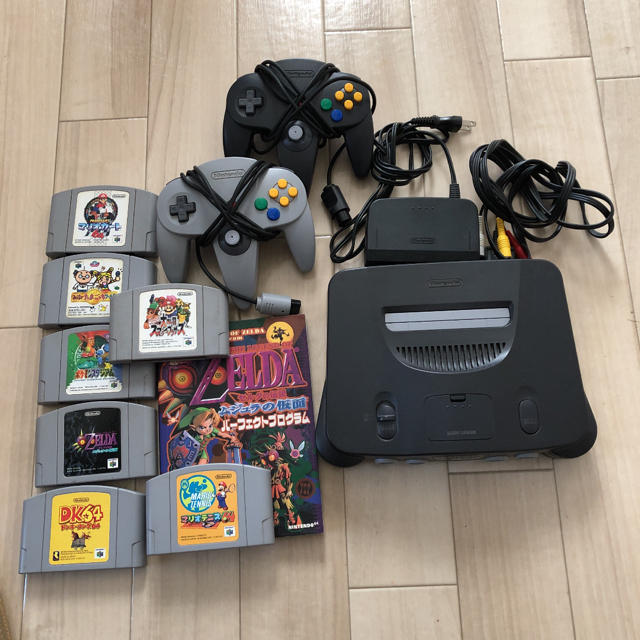 NINTENDO 64 - 任天堂64 Nintendo64 本体 ゲームセットの通販 by コマ