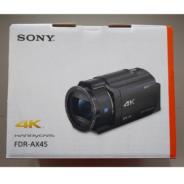 当社の SONY ブラウン デジタル4KビデオカメラFDR-AX45 SONY ［新品