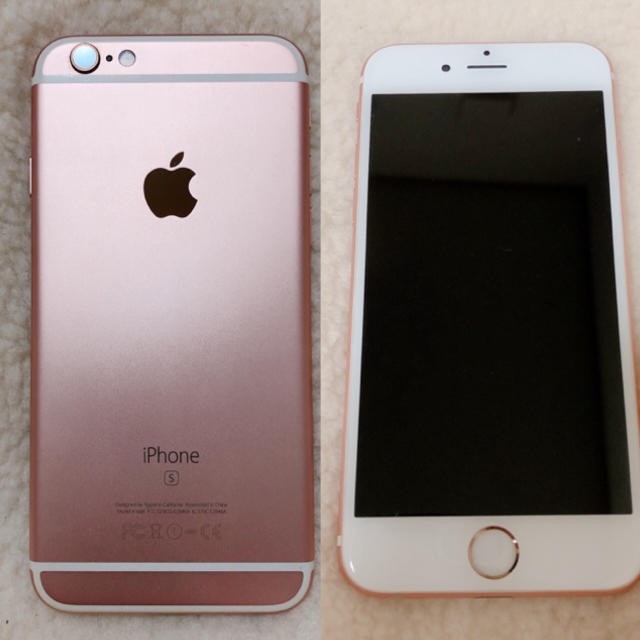 iPhone6s RoseGold 128GB docomo SIMフリー