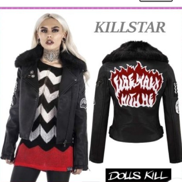 DOLLS KILL KILLSTAR ライダース ジャケット | labiela.com
