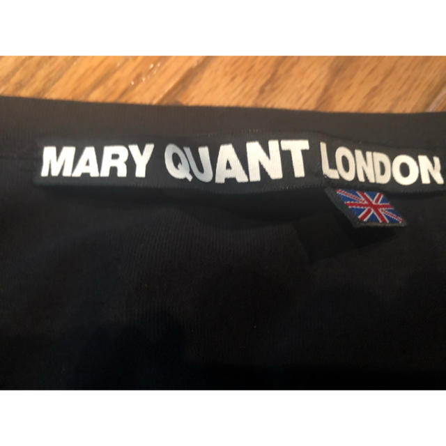 MARY QUANT(マリークワント)の【ゆか様専用】★SALE★マリークアント 半袖 丈長シャツ ブラック レディースのトップス(シャツ/ブラウス(半袖/袖なし))の商品写真