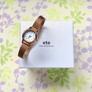 エテ シェル 腕時計(レディース)の通販 15点 | eteのレディースを買う 