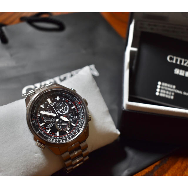 【新品未使用・即日発送】CITIZEN ソーラー腕時計