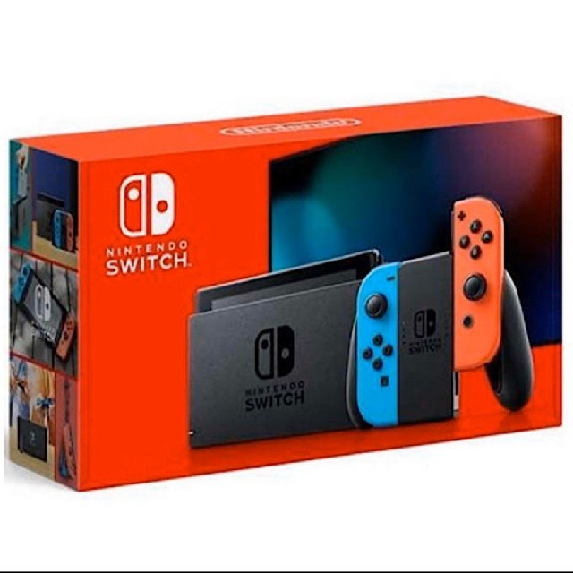【新品・送料無料】新型Nintendo Switch ネオンブルー