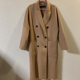 ザラ(ZARA)のZARA キャメルチェスターコート(チェスターコート)