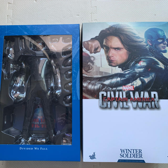 在庫僅少】 ホットトイズ marvel civil war ウィンターソルジャー