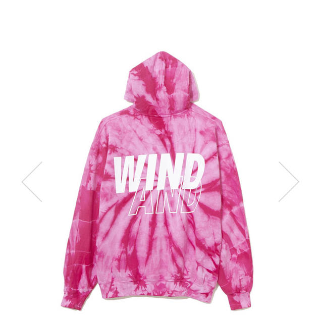 Ron Herman(ロンハーマン)のWIND AND SEA PRINT HOODIE PARKA タイダイ Ｍ メンズのトップス(パーカー)の商品写真