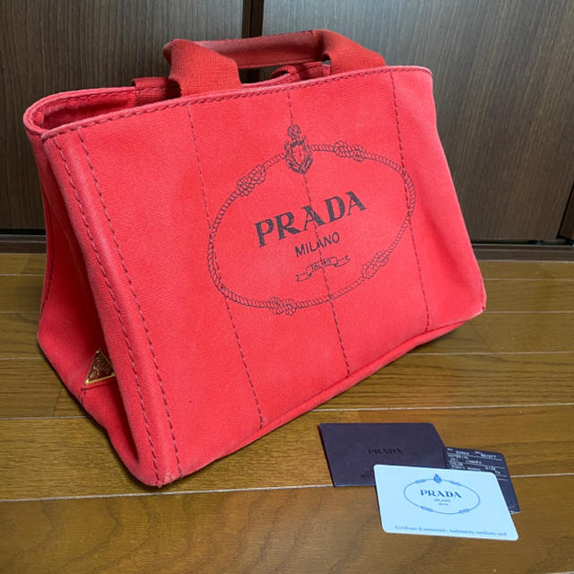 PRADA カナパ BN1877 ROSSO【正規品】