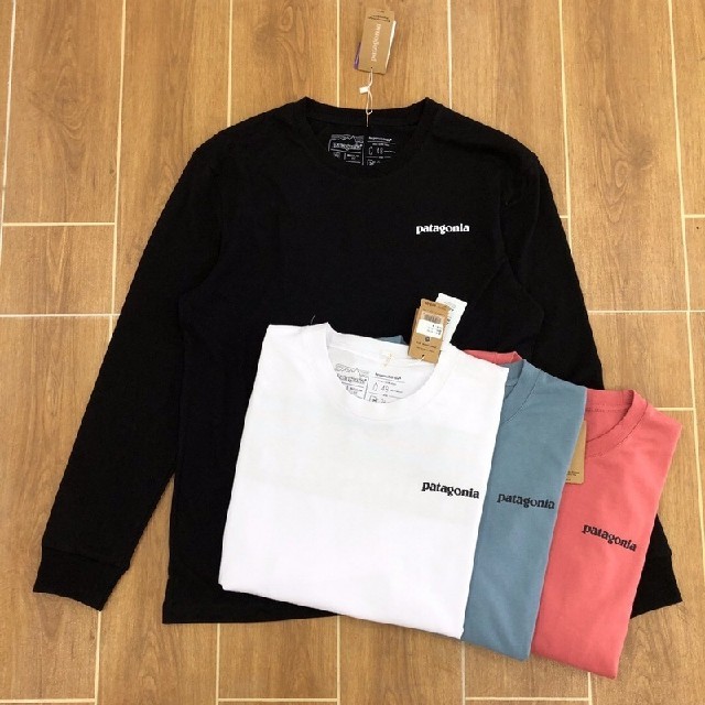 patagonia(パタゴニア)の★海外正規品★　即日発送　　patagonia　ロンT  ホワイト　M
 メンズのトップス(Tシャツ/カットソー(七分/長袖))の商品写真