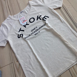 シマムラ(しまむら)のしまむら 新品 ロゴTシャツ M(Tシャツ(半袖/袖なし))
