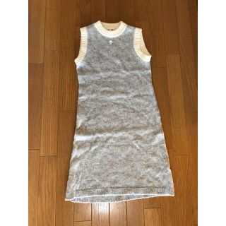 クレージュ(Courreges)のmary様専用　クレージュ　ニット　ワンピース(ミニワンピース)