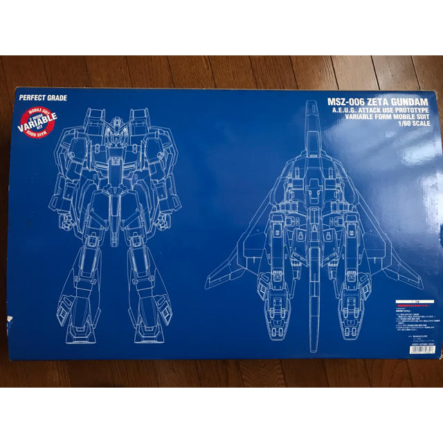 BANDAI(バンダイ)のガンダムプラモデル　Ｚガンダム　パーフェクトグレード エンタメ/ホビーのおもちゃ/ぬいぐるみ(プラモデル)の商品写真