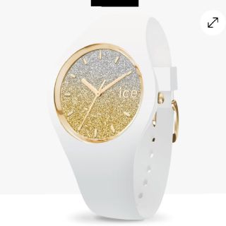 アイスウォッチ(ice watch)の今月末まで！新品★ICE loホワイト ゴールド (腕時計)