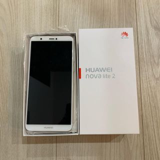 アンドロイド(ANDROID)のHUAWEI ファーウェイ　nova lite 2 ゴールド　新品(スマートフォン本体)