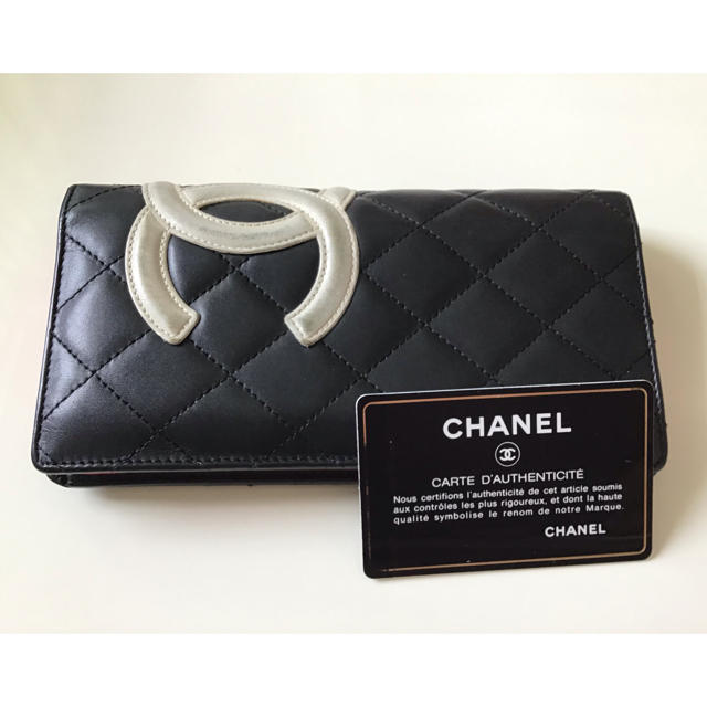 CHANEL シャネル 長財布 ☆カルボンライン☆ CHANEL シャネル 長財布 ☆カルボンライン☆