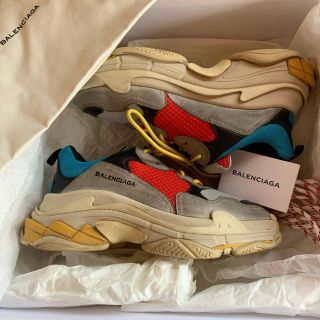 バレンシアガ(Balenciaga)のBALENCIAGA triple s マルチ 42 イタリア製 初期(スニーカー)