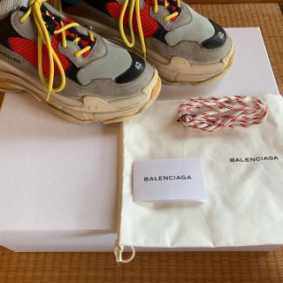 BALENCIAGA TRIPLE S NOIR 42 イタリア製