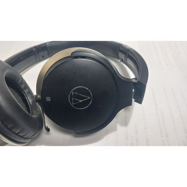 audio-technica(オーディオテクニカ)のオーディオテクニカ　ATH-AR3BT Bluetooth ワイヤレスヘッドホン スマホ/家電/カメラのオーディオ機器(ヘッドフォン/イヤフォン)の商品写真