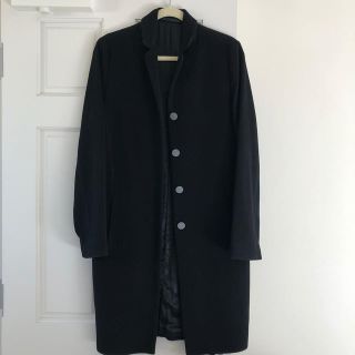 アクネ(ACNE)のAcne Studios ロングコート　ブラック(チェスターコート)