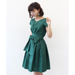 ジネス(Jines)のjines♡ 【新品】シャンタンラップスカートセットドレス(ミディアムドレス)