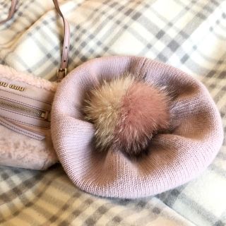 ミュウミュウ ベレー帽の通販 9点 | miumiuを買うならラクマ