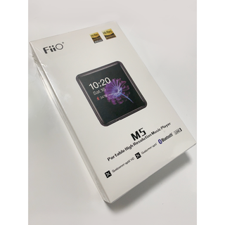 【新品】FiiO M5 ブラック FIO-M5-B ハイレゾ対応DAP(ポータブルプレーヤー)