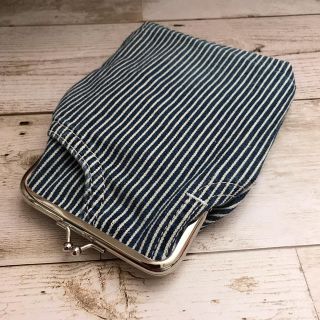 まあさんさま専用!!デニムリメイク☆がま口(ポーチ)