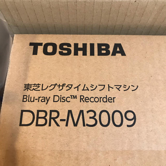 東芝　ブルーレイレコーダー　DBR-M3009