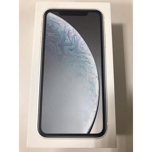 iPhoneXR 64GB white 新品未使用　SIMロック解除済