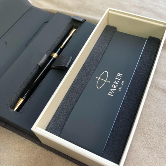 新品 箱付き PARKER ソネット ラックブラック GT スリムボールペン