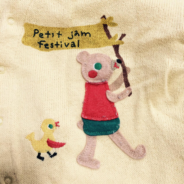 Petit jam(プチジャム)のひっか様専用 ロンパース2着セット キッズ/ベビー/マタニティのベビー服(~85cm)(ロンパース)の商品写真