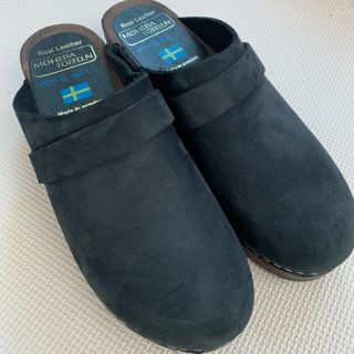 ビルケンシュトック(BIRKENSTOCK)のMOHEDA TOFFELN 本革 サボ サンダル(サンダル)