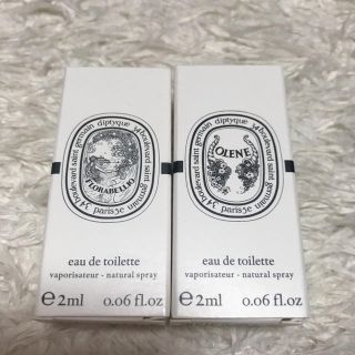 ディプティック(diptyque)のdiptyque 2ml 2本セット《送料込》(香水(女性用))