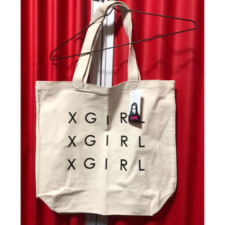 エックスガール(X-girl)の【新品未使用】xgirl INTERVAL LG TOTE BAG(トートバッグ)