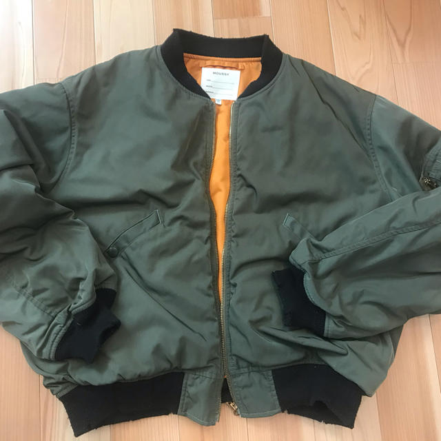 moussy(マウジー)のMOUSSY VINTAGE MA-1 カーキ レディースのジャケット/アウター(ブルゾン)の商品写真