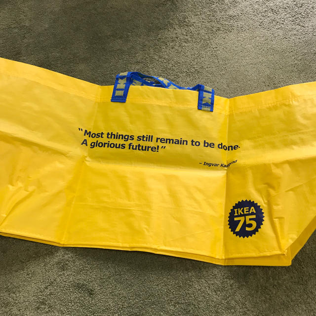 IKEA(イケア)のイケア 75周年限定バッグ レディースのバッグ(エコバッグ)の商品写真