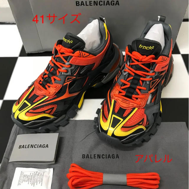 新品正規品 EU41 BALENCIAGA バレンシアガ トラック2 スニーカー