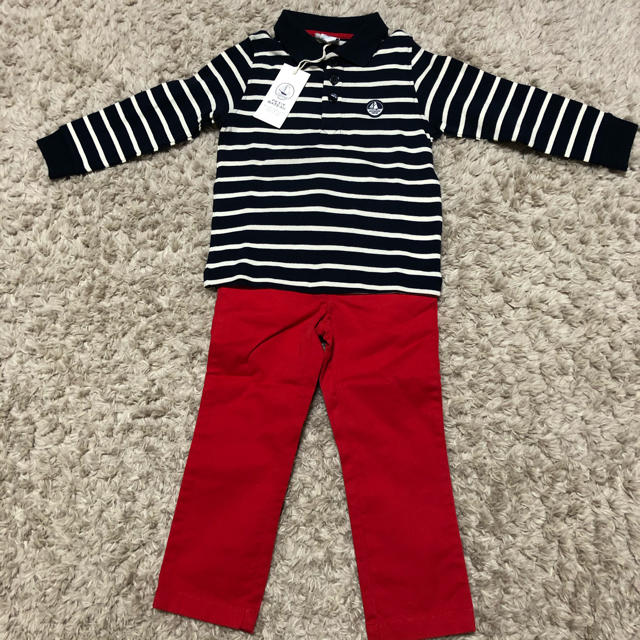 PETIT BATEAU(プチバトー)の新品未使用/抜き取りなし★2020年プチバトー福袋　男の子3A/95cm キッズ/ベビー/マタニティのキッズ服男の子用(90cm~)(その他)の商品写真