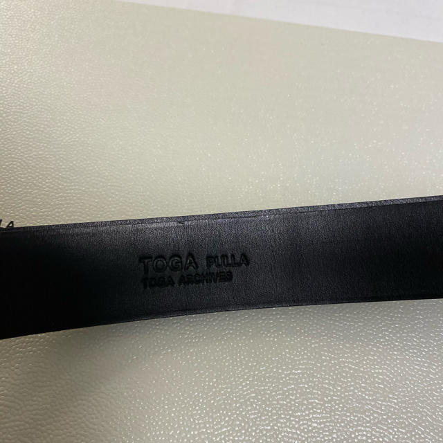 TOGA(トーガ)の【新品】Double buckle belt メタルベルト ブラック メンズのファッション小物(ベルト)の商品写真