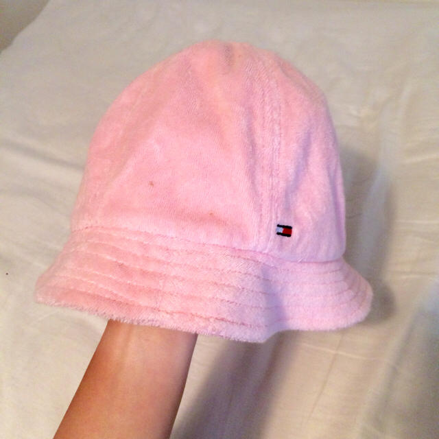 TOMMY(トミー)のバケットハット ピンク トミー レディースの帽子(ハット)の商品写真