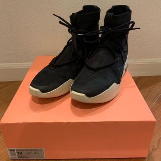 フィアオブゴッド(FEAR OF GOD)のNIKE air fear of god 1 black 28cm(スニーカー)