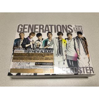 ジェネレーションズ(GENERATIONS)のSPEEDSTER（初回生産限定/Blu-ray Disc（3枚組）付）(ポップス/ロック(邦楽))