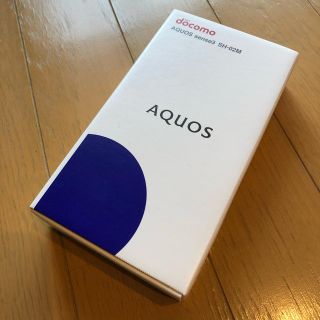 シャープ(SHARP)のSHARP AQUOS sense3 SH-02M ブラック docomo(スマートフォン本体)