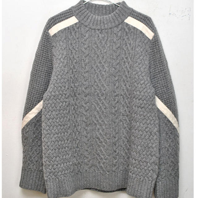 sacai(サカイ)のsacai Cable Knit Pullover メンズのトップス(ニット/セーター)の商品写真