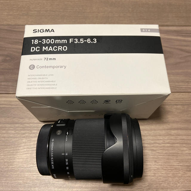 SIGMA(シグマ)の［たまごさん専用〕SIGMA 18-300mm  スマホ/家電/カメラのカメラ(レンズ(ズーム))の商品写真