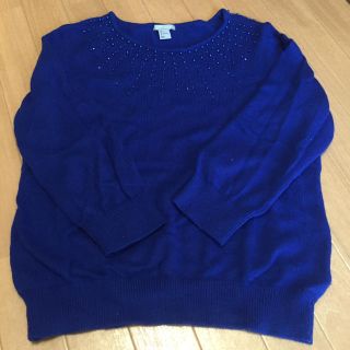 エイチアンドエム(H&M)のビジュー❤︎ニット(ニット/セーター)