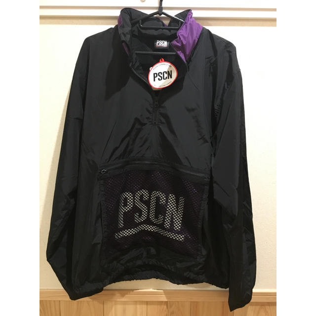 新品　pscn  ハーフジップナイロンジャケット