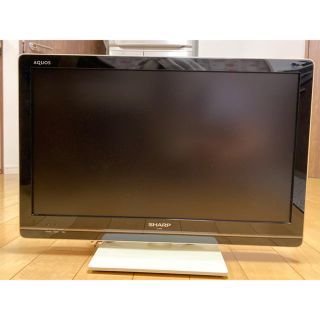 アクオス(AQUOS)のSHARP AQUOS テレビ　24V(テレビ)